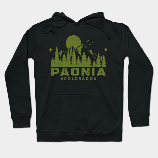 Paonia Colorado Mountain View Hoodie by HomeSpirit